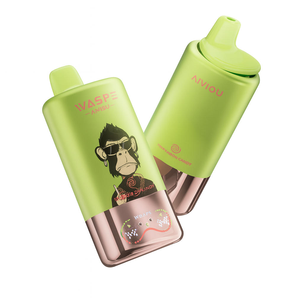 Waspe 60K - Blueberry Candy, Rainbow Candy og Triple melon Ice