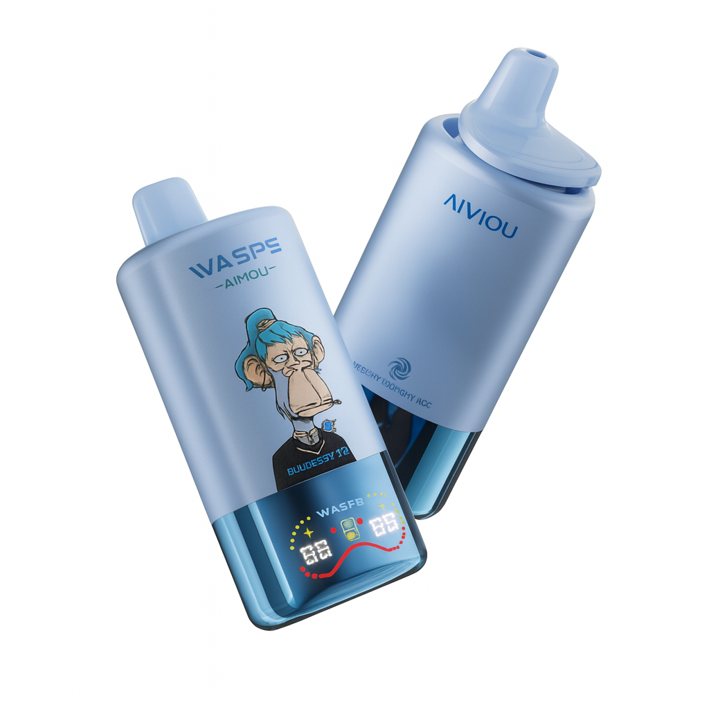 Waspe 60K - Blueberry Ice, Black Dragon Ice og Fizzy Cherry Ice