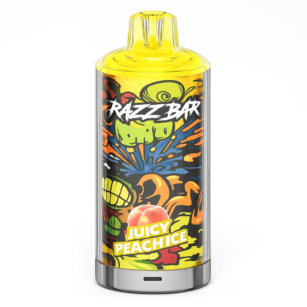 Razz bar 60K - Juicy Peach ice